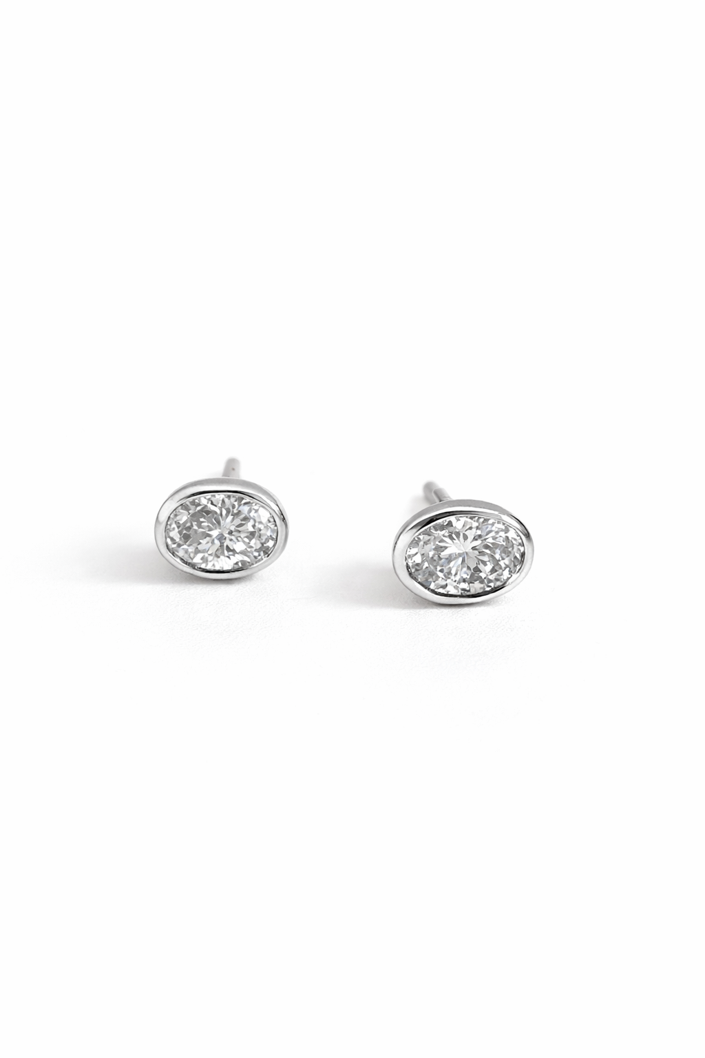 Bina Bezel Studs