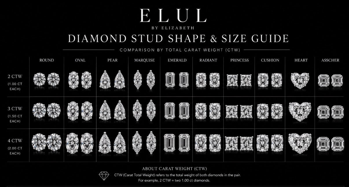 Yali Oval Studs