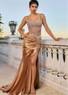 The Cindy Bronze Gown