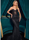 Mel Mermaid Crystal Gown