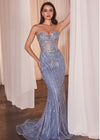 Mel Mermaid Crystal Gown