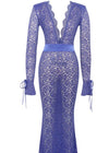 Lia Lace Long Sleeve Maxi
