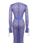 Lia Lace Long Sleeve Maxi