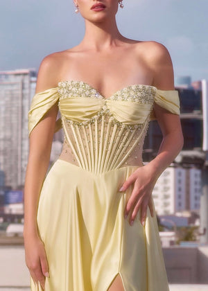 Star Satin A-Line Corset