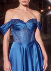 Star Satin A-Line Corset
