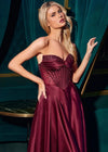 Star Satin A-Line Corset