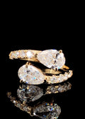 Noa Pear Diamond Ring