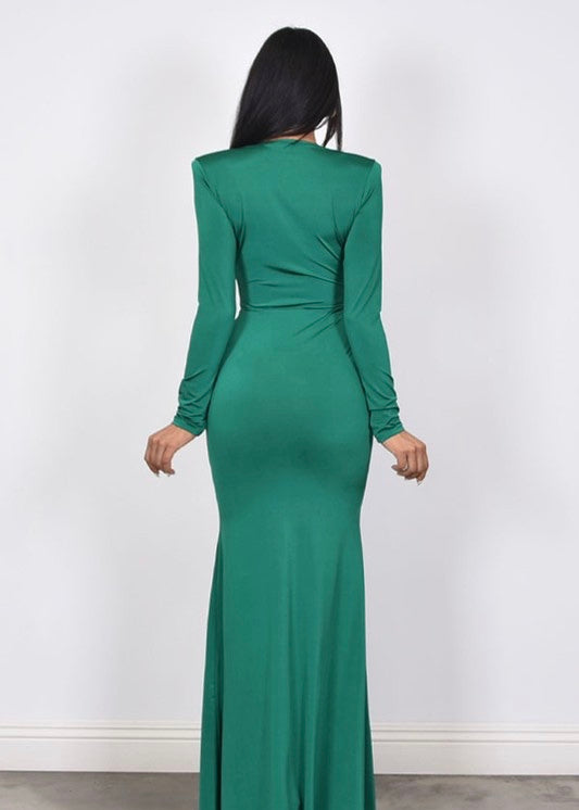 The Jade Evening Dress