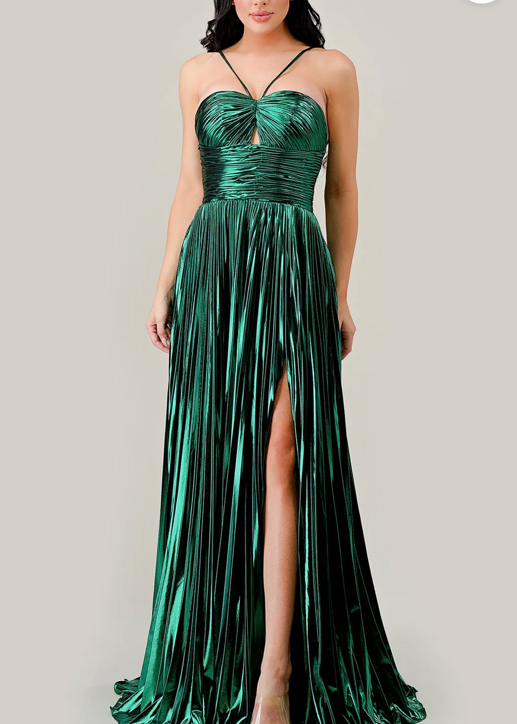 Maya Metallic Dress