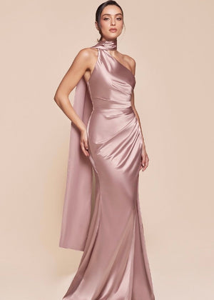 Kayla Satin Gown