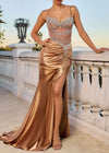 The Cindy Bronze Gown