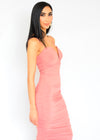 Ruched to Perfection Midi Dress