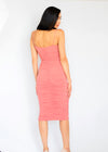 Ruched to Perfection Midi Dress