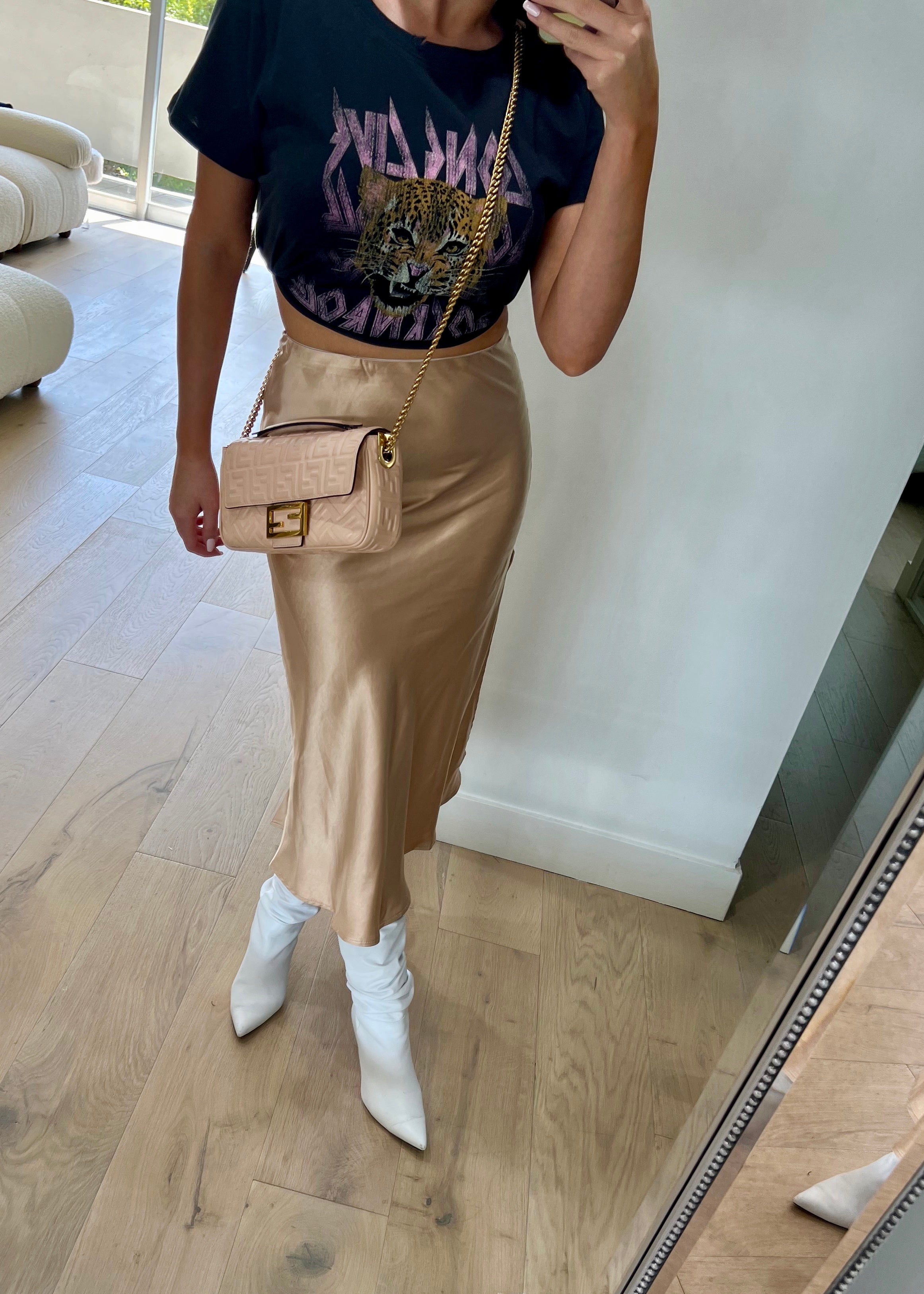 Golden Hour Midi Skirt